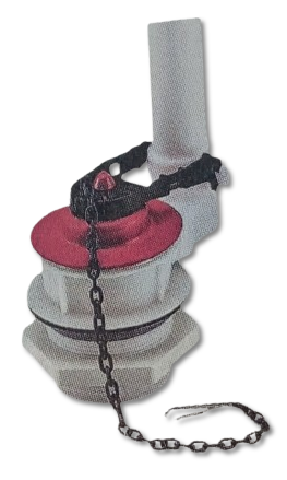 Valvula de salida de descargue